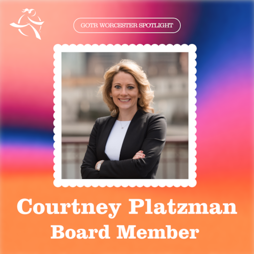 Headshot of GOTR Worcester County board member Courtney Platzman.